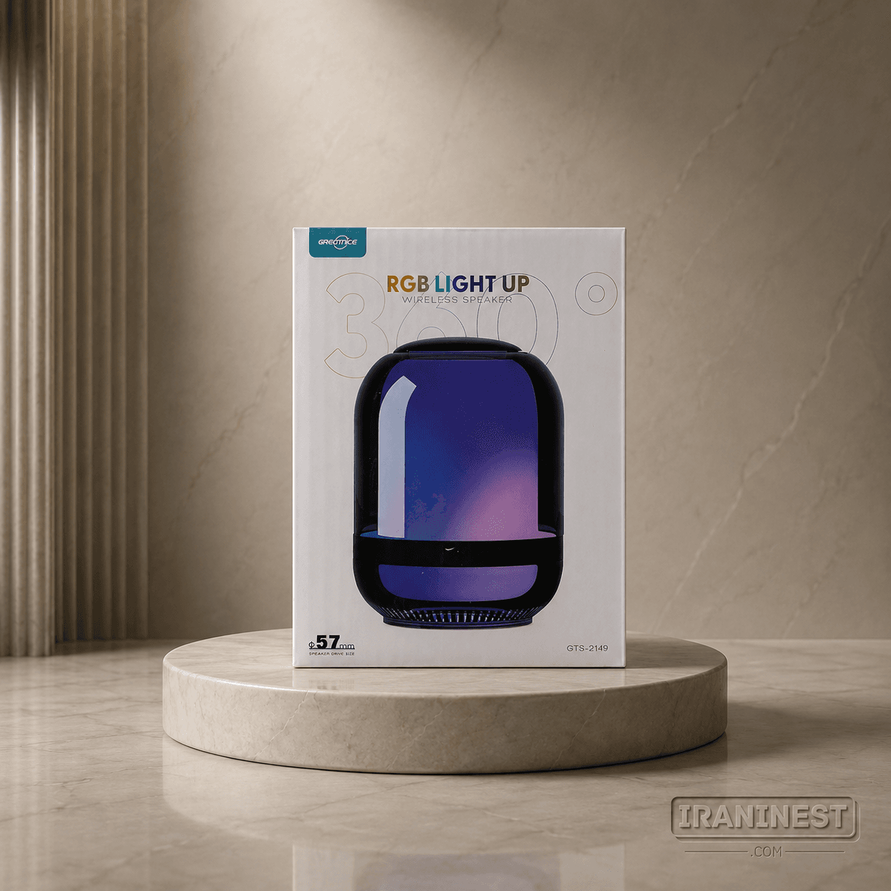 اسپیکر بلوتوثی شارژی مدل GTS_2149 — تصویر ۲