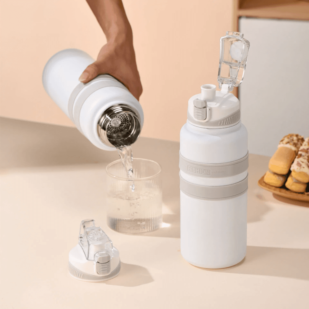 فلاسک دور سیلیکونی FASHION گنجایش 800 میل — تصویر ۲