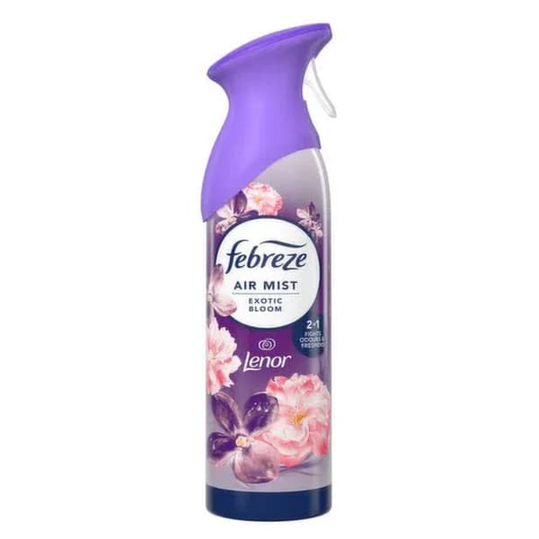 اسپری خوشبوکننده هوا برند فبرز حجم 185 میلی لیتر (Febreze Air Freshener Spray Exotic Bloom)