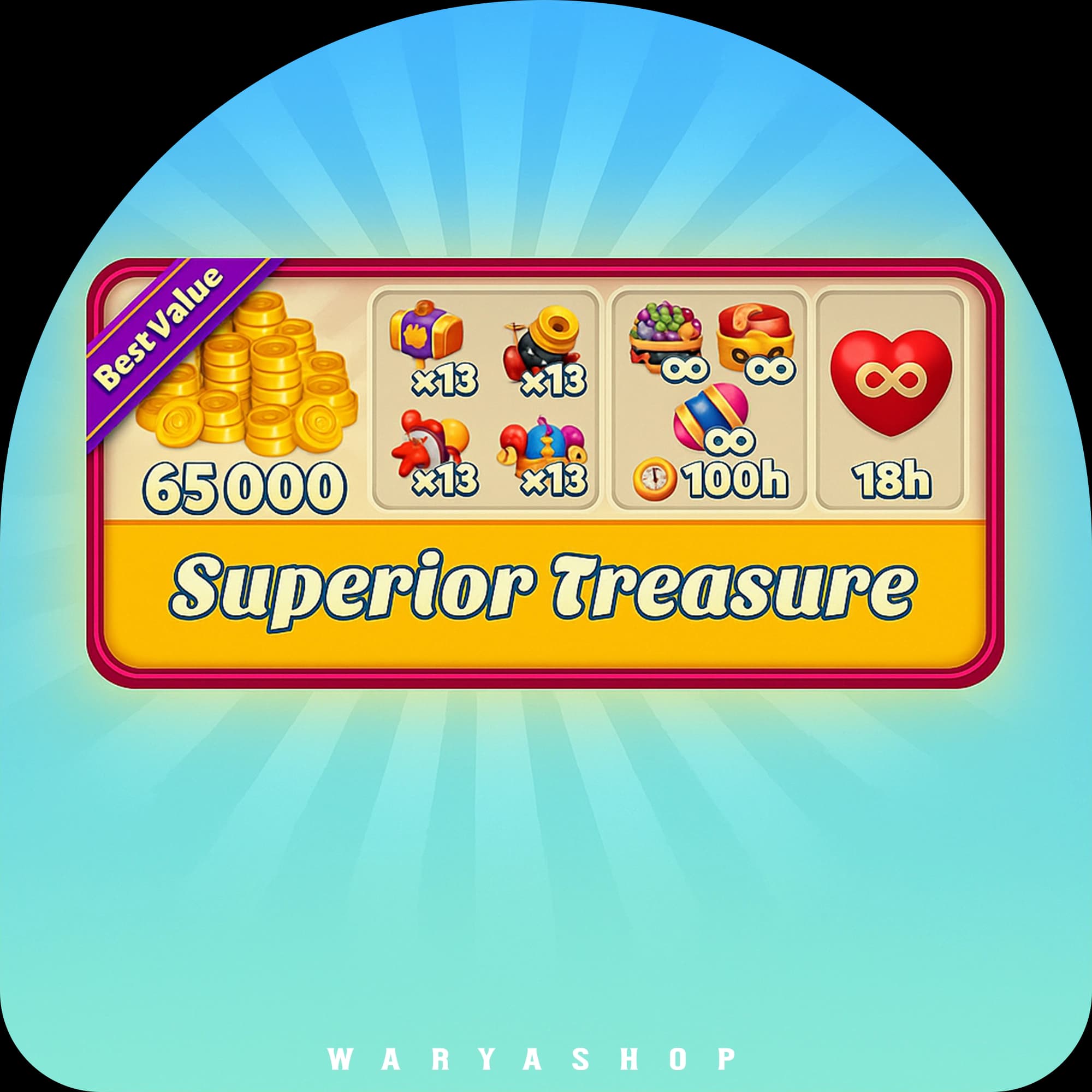 Superior Treasure رویال مچ