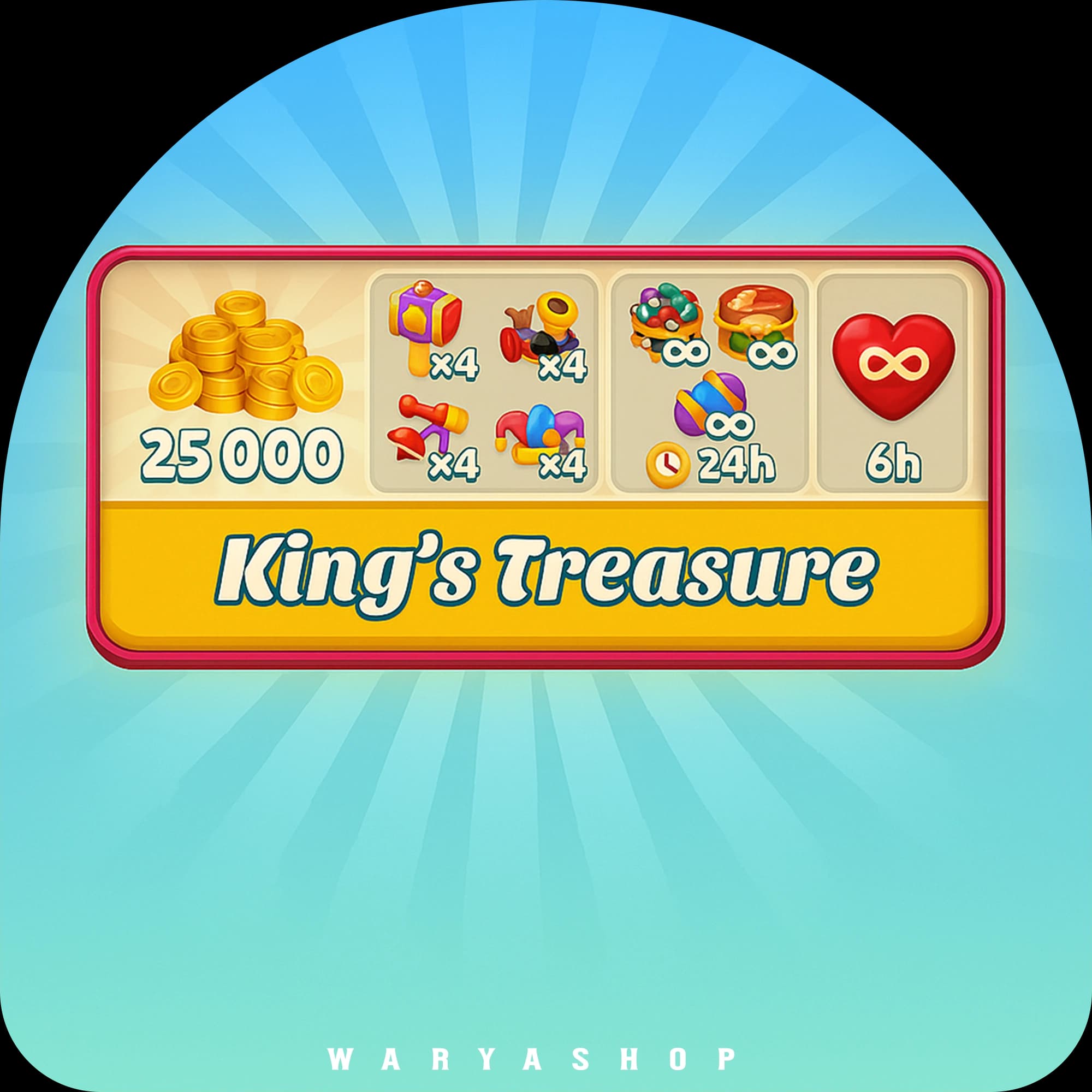King’s Treasure رویال مچ