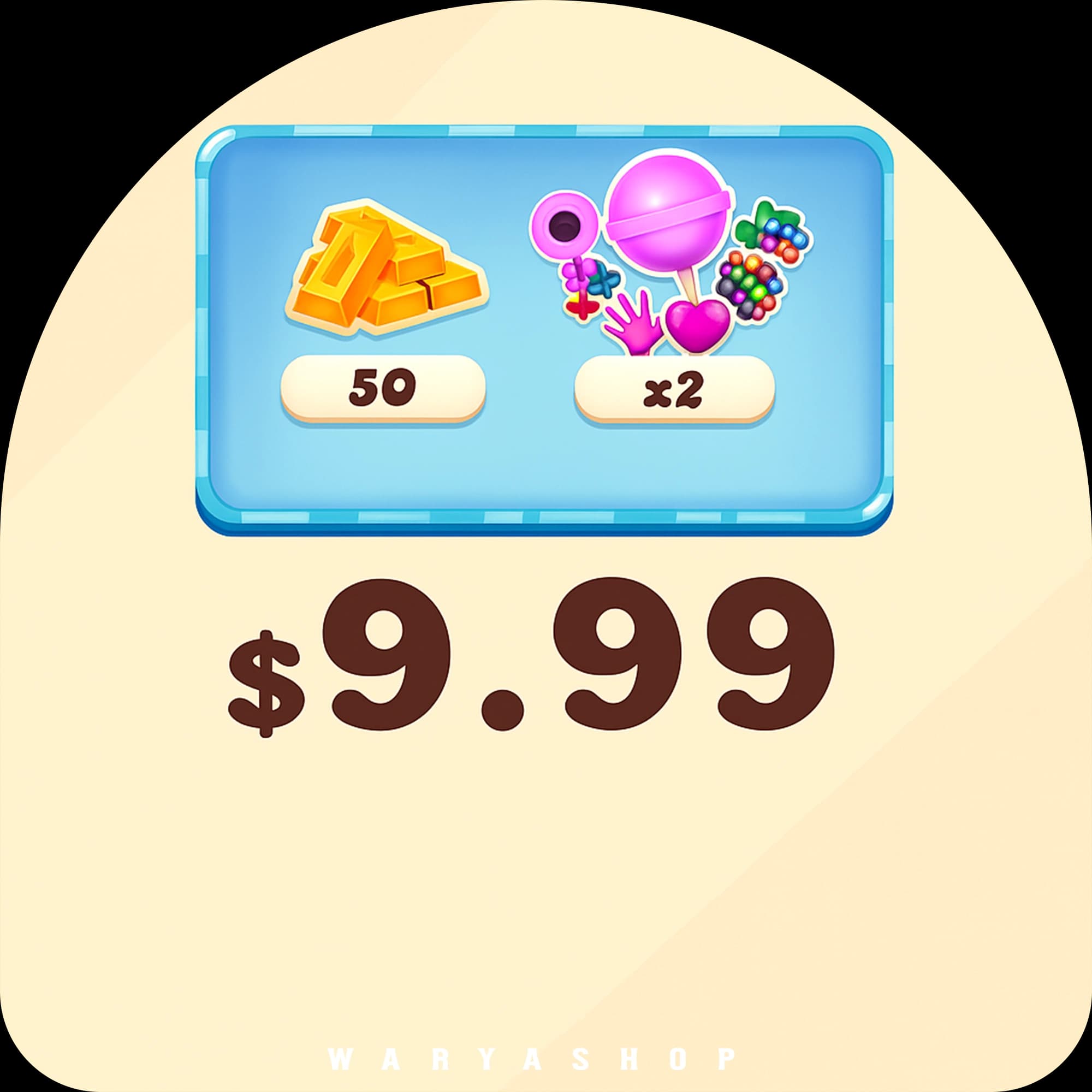 $9.99 Pack کندی کراش