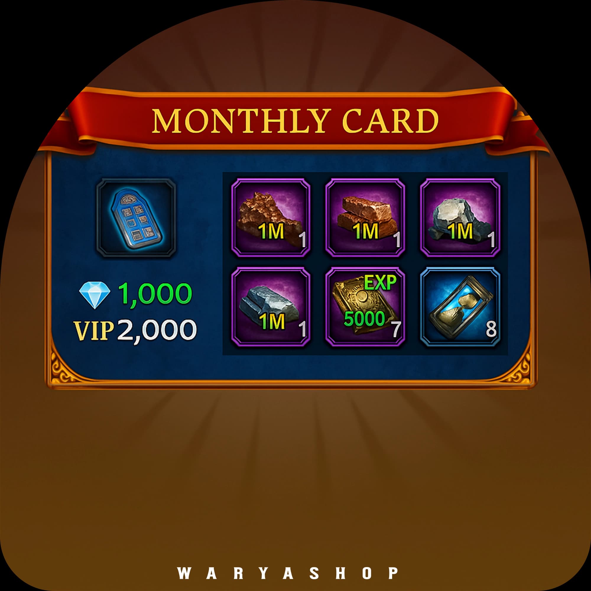 Monthly Card بازی ایونی