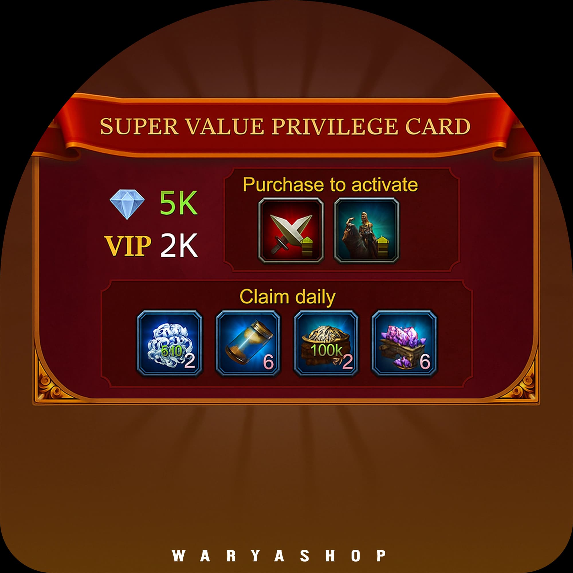 Super Value Privilege Card بازی ایونی