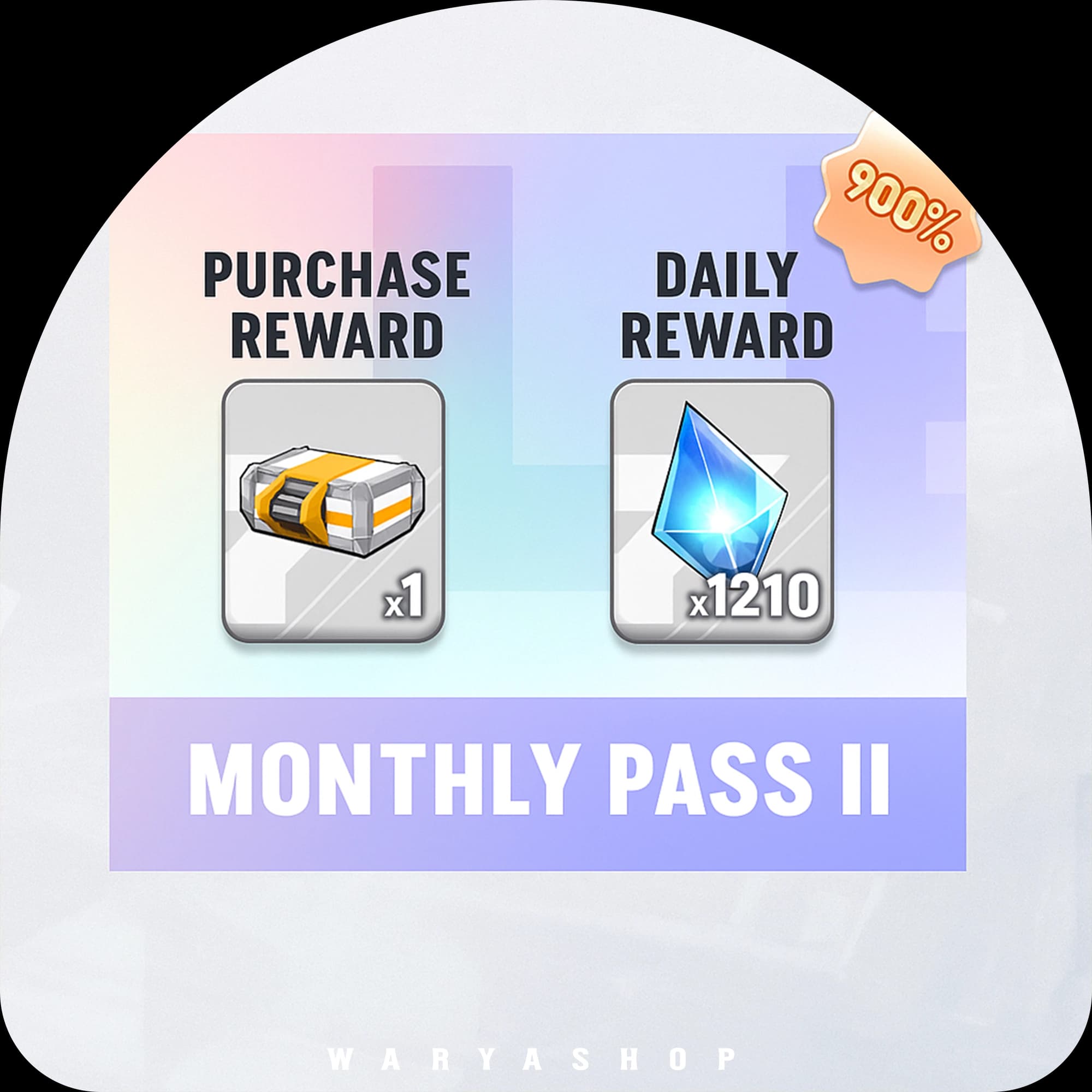 Monthly Pass II بازی گادس آو ویکتوری