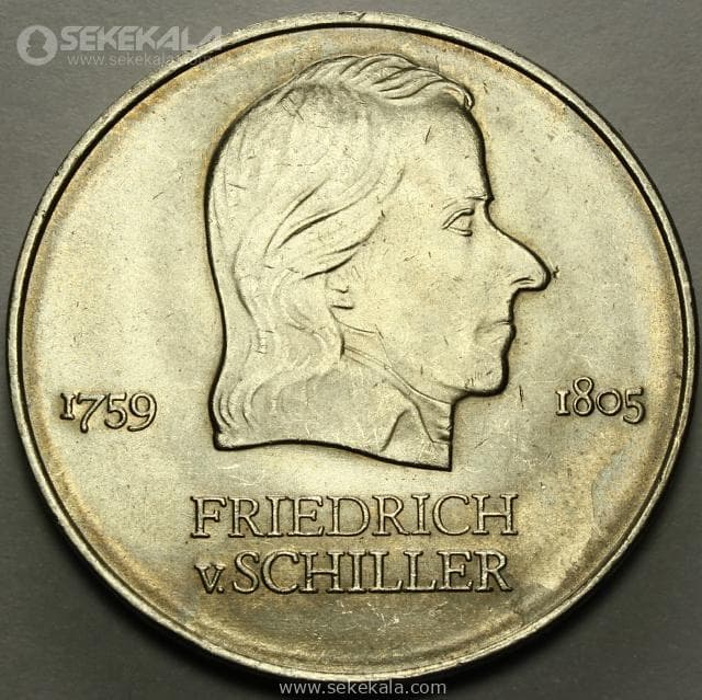 سکه 20 مارک یادبودی کمیاب آلمان شرقی 1972 (UNC)