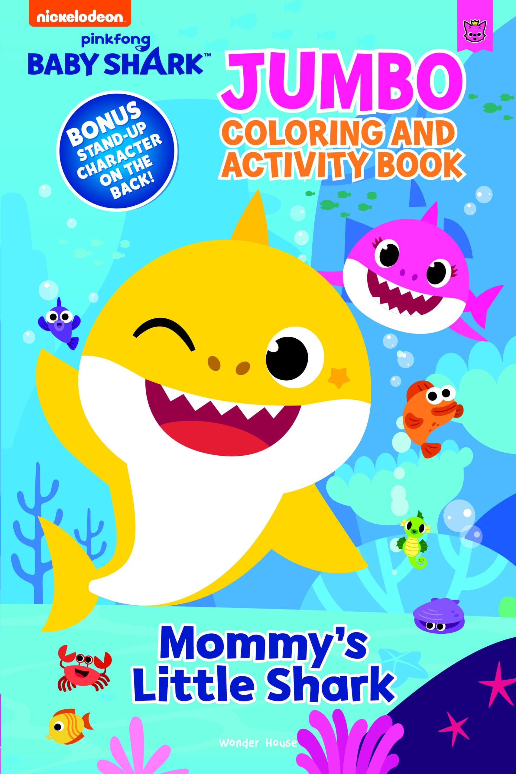 Pinkfong Baby Shark – Mommys Little Shark : Jumbo Coloring and Activity Book