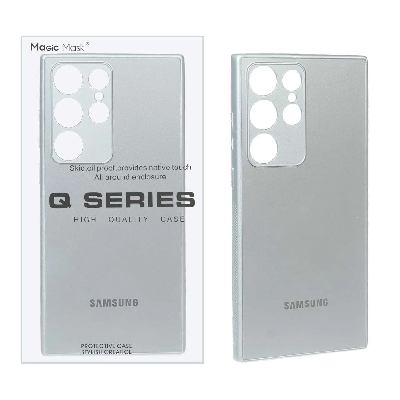 قاب اورجینال PVD ضدخش Magic Mask مدل Samsung Galaxy S23 Ultra