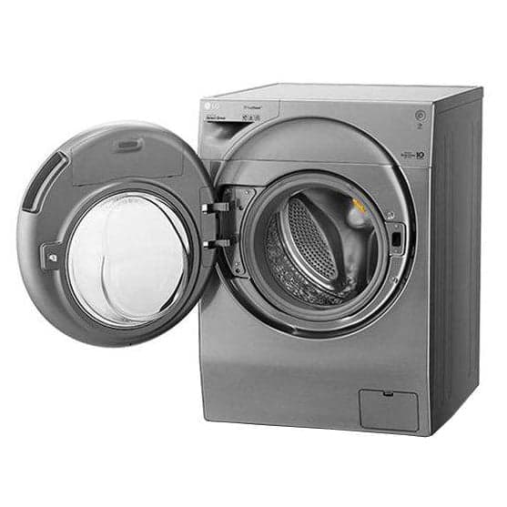 ماشین لباسشویی ال جی WM-G128SS-GSC استیل 12 کیلویی — تصویر ۳