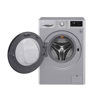 ماشین لباسشویی ال جی WM-1045CS استیل 10.5 کیلویی — تصویر ۲