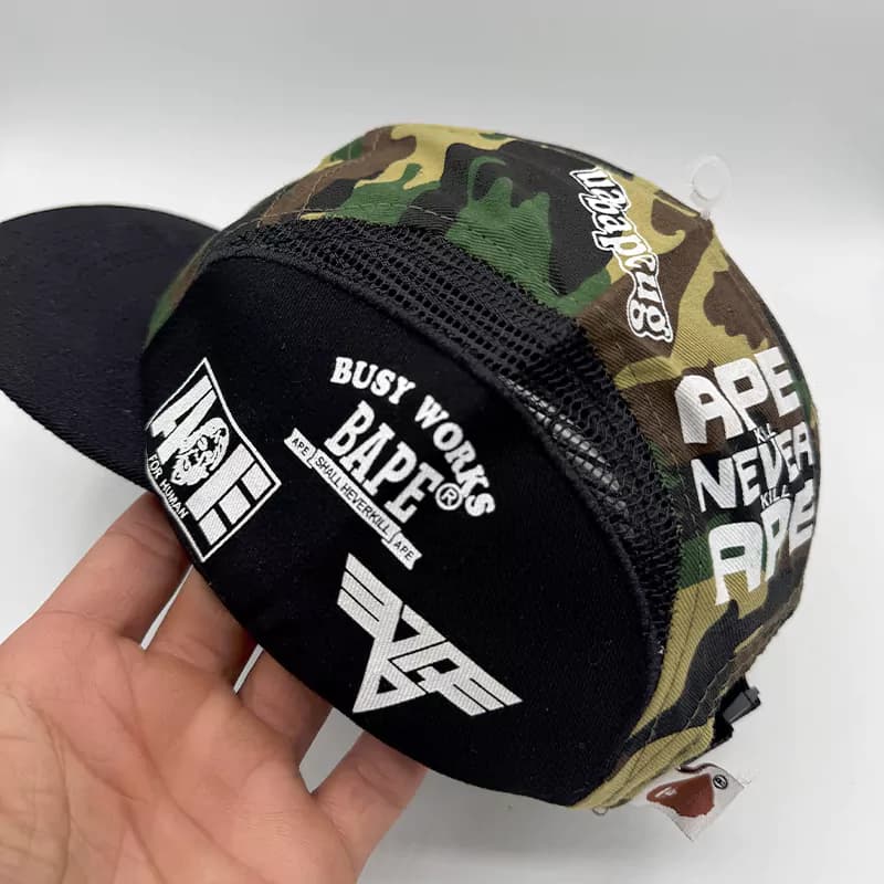 کلاه اسنپ بک Bape — تصویر ۲