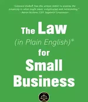 دانلود کتاب The Law (in Plain English) for Small Business – قانون (به زبان انگلیسی ساده) برای مشاغل کوچک