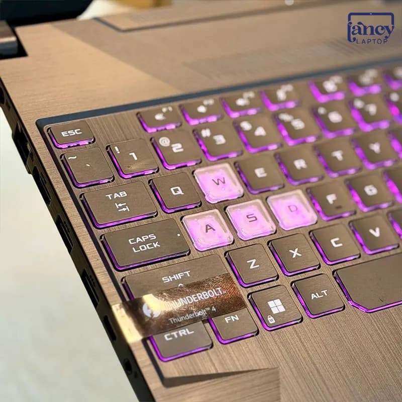لپ تاپ استوک 15.6 اینچی ایسوس TUF Gaming F15 FX506HE Core i5-11400H 16GB DDR4 512GB SSD RTX 3050 Ti 4GB FHD IPS 144Hz — تصویر ۲