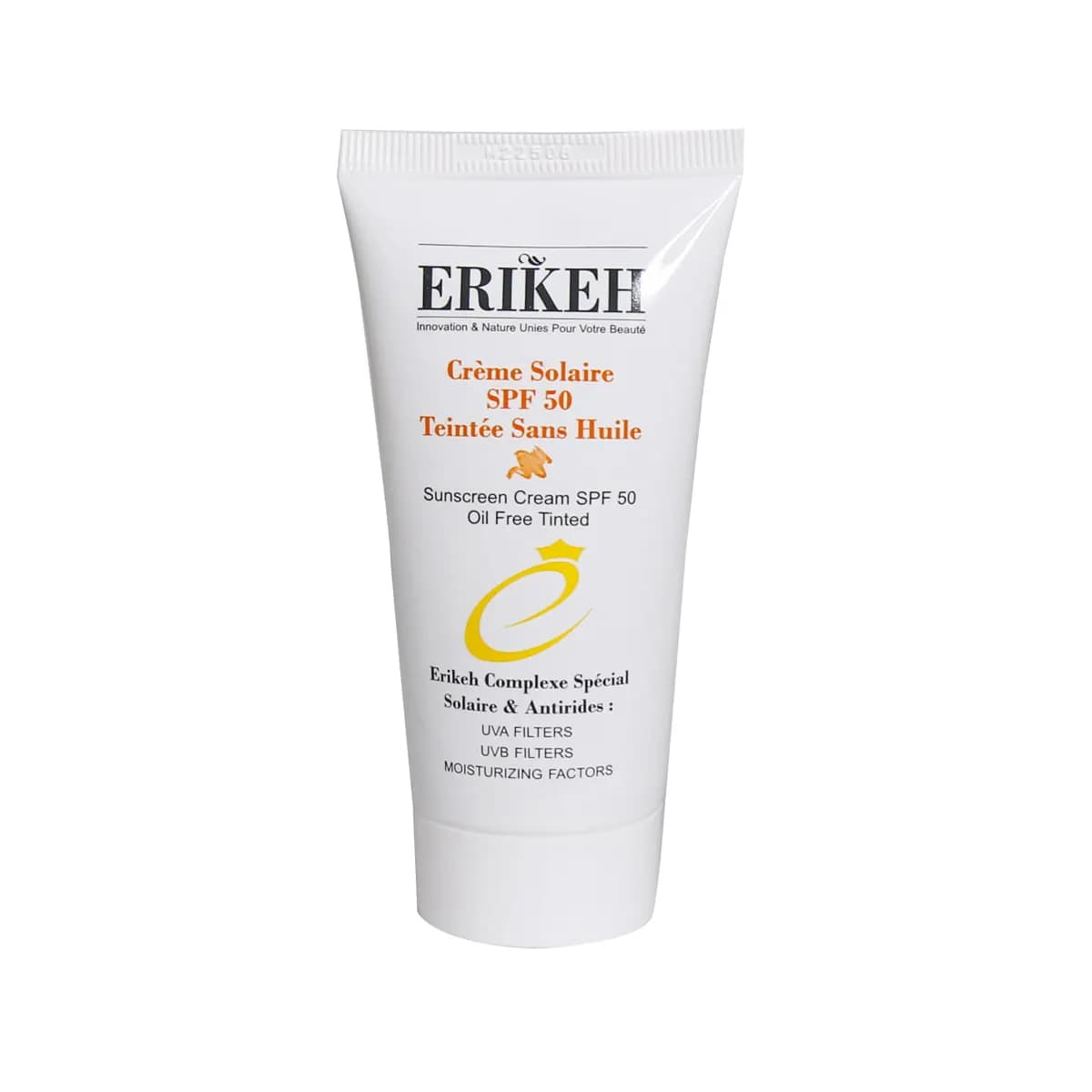 کرم ضد آفتاب رنگی SPF50 اریکه مناسب پوست های چرب — تصویر ۳