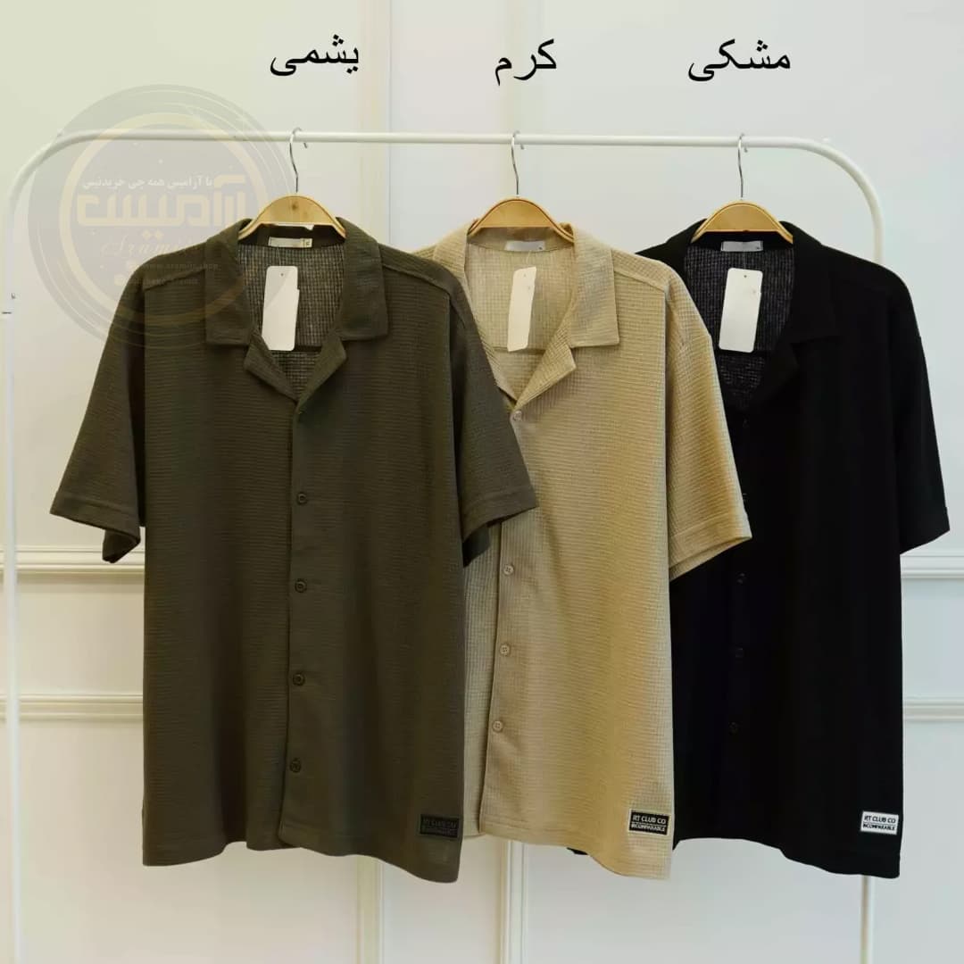پیراهن مردانه بیسکوییتی — تصویر ۳