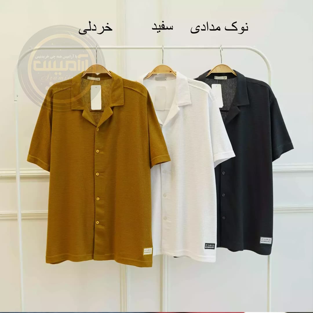 پیراهن مردانه بیسکوییتی — تصویر ۲