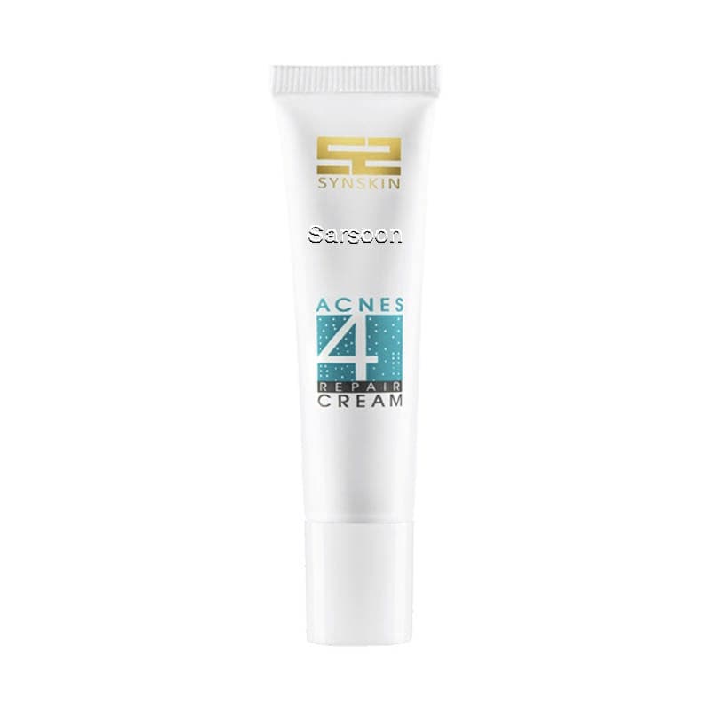 کرم ژل ترمیم کننده اکنس 4 ساین اسکین 20 گرم Synskin Acnes 4 Repair Cream 50 g — تصویر ۲