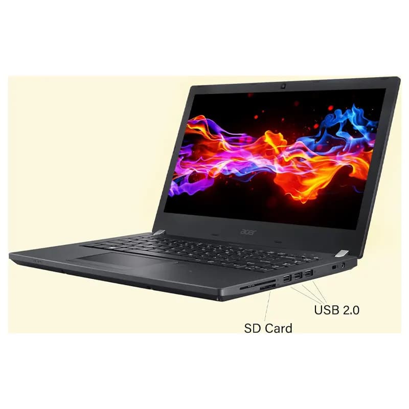 لپ تاپ اسیر ACER P449 M | i5-6200U | 8G | 256G | INTEL HD | 14”HD (استوک) — تصویر ۴