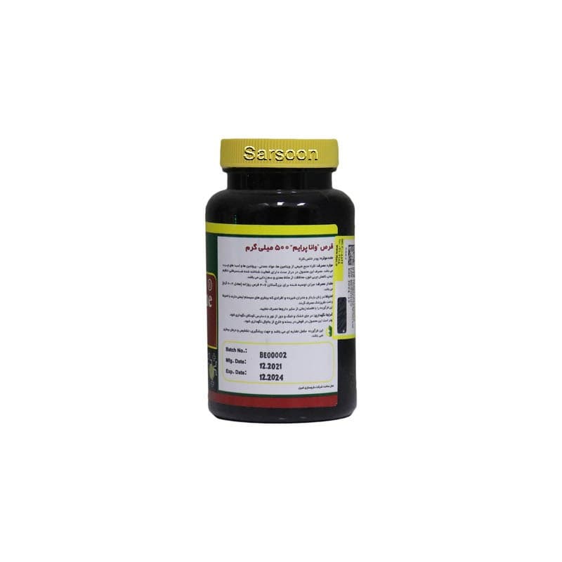 قرص وانا پرایم کلرلا 500 میلی گرم نورم لایف 60 عدد Norm Life Vana Prime Chlorella 500mg 60 Tablets — تصویر ۲
