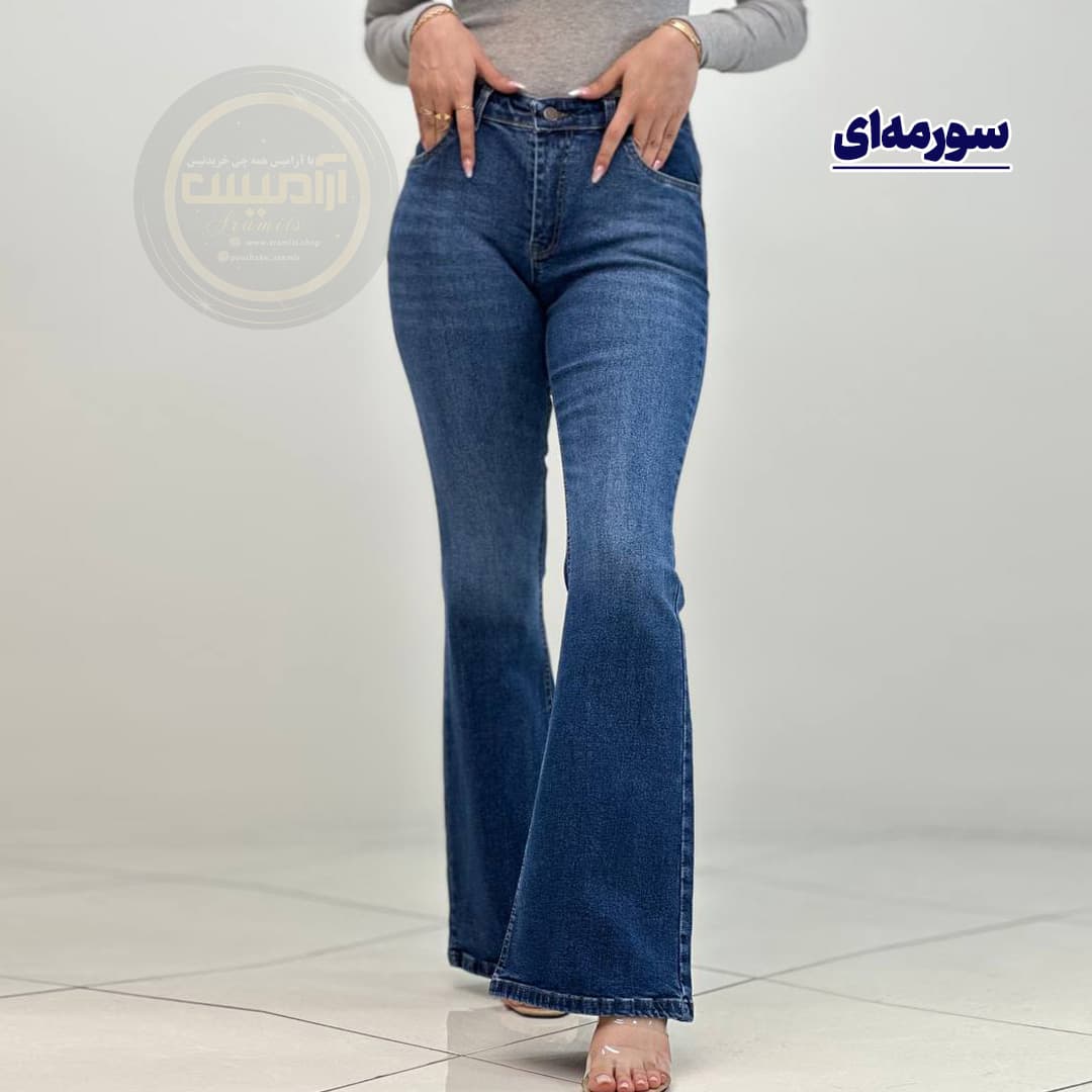شلوار جین دمپا خارجی زنانه