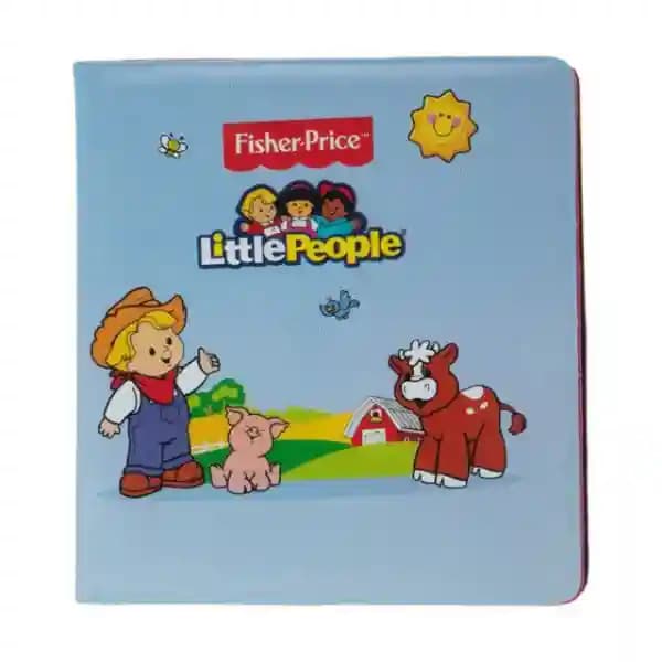 کتاب حمام نوزاد طرح مزرعه fisher price