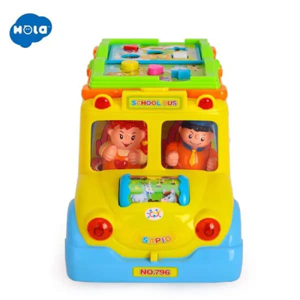 اتوبوس مدرسه هالی تویز Huile Toys — تصویر ۳