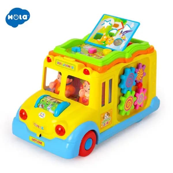اتوبوس مدرسه هالی تویز Huile Toys — تصویر ۵