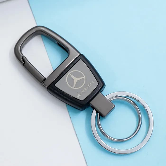 سرکلیدی قلاب کمری فلزی مرسدس بنز مارک Mercedes-Benz کد 30966