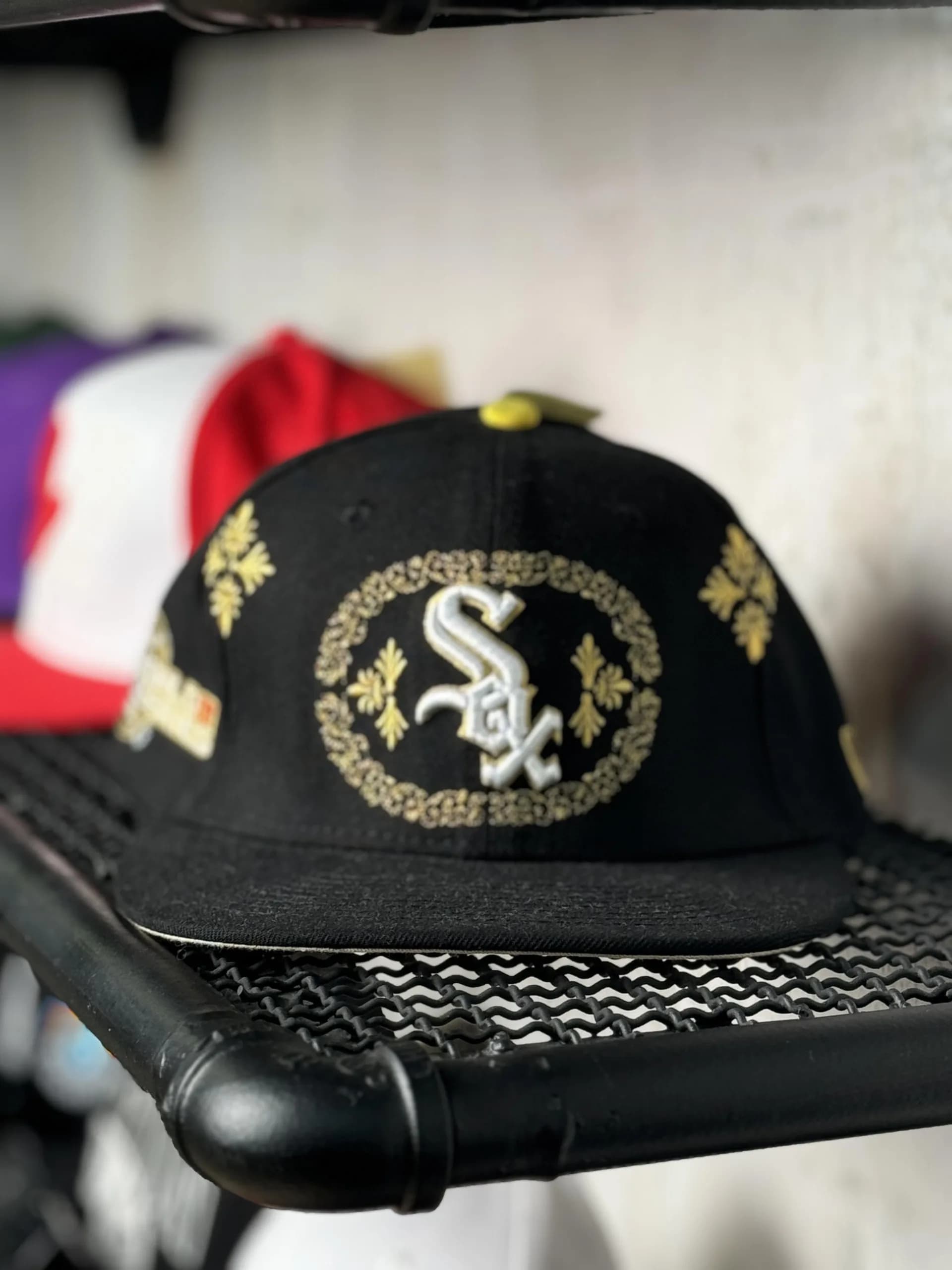 کلاه بک فیت sox مشکی — تصویر ۲
