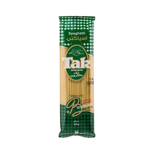 اسپاگتی غنی شه 500 گرمی 1.4 تک ماکارون