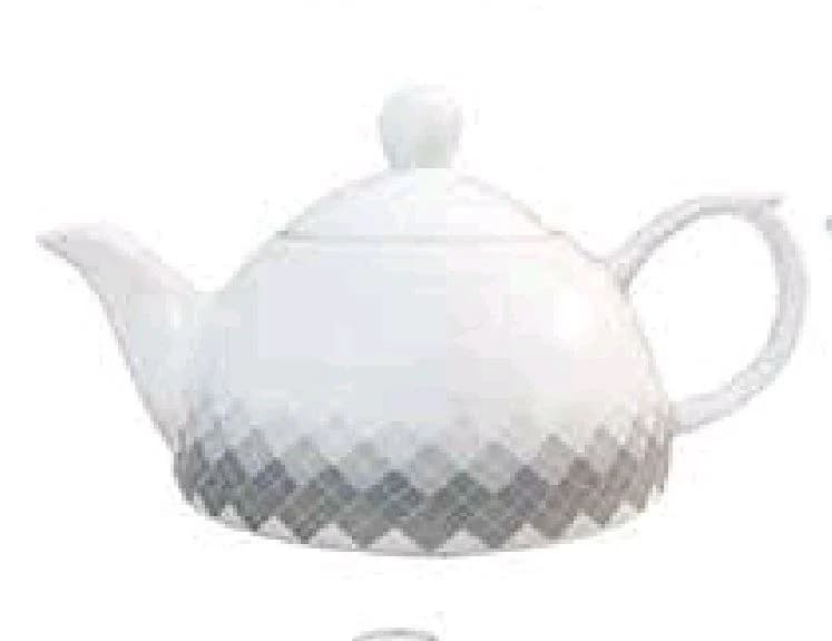 قوری تک چینی دسیلوکس کد 1018