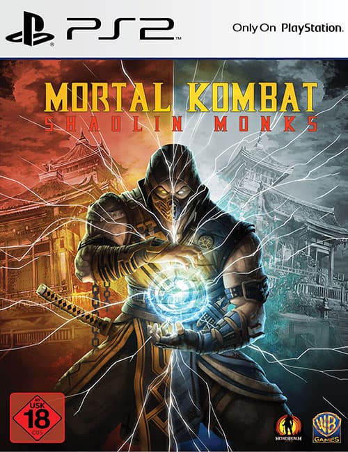بازی Mortal Kombat Shaoline Monks برای PS2