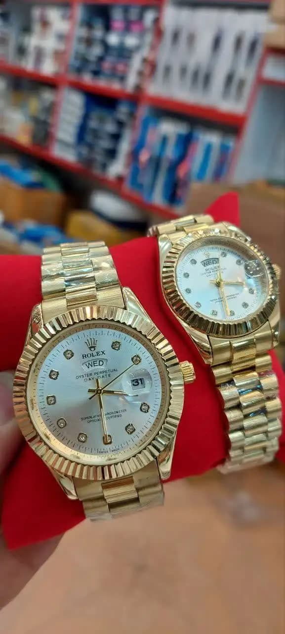 ساعت رولکس Day-Date (نقره ای) کد 4300