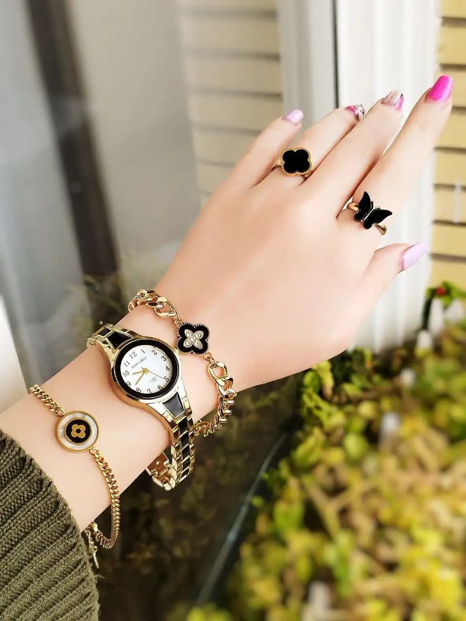 ساعت زنانه hongrui کد 4295