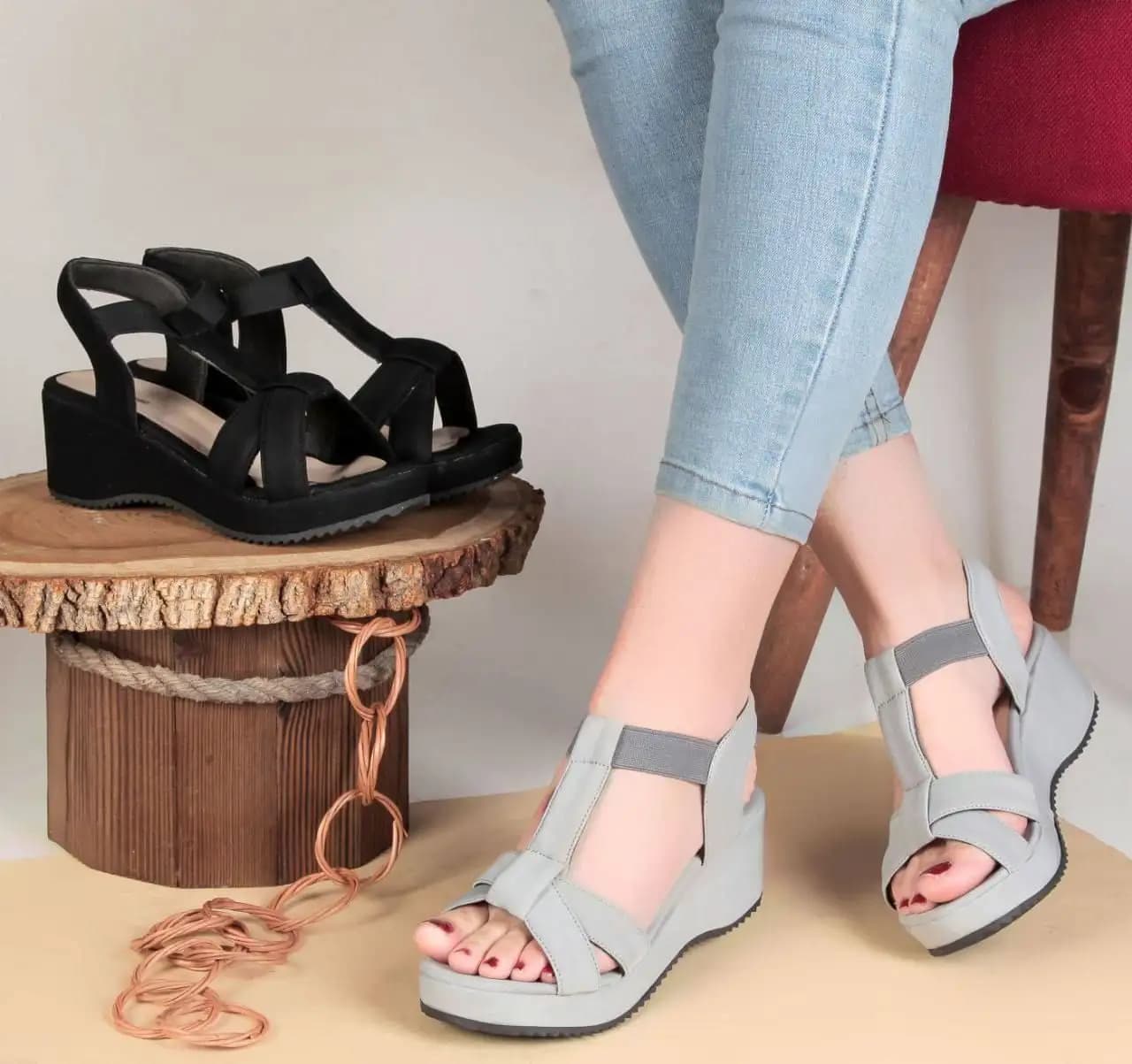 صندل لژدار طبی (طوسی) کد 4285