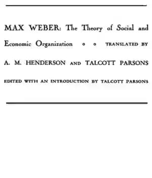دانلود کتاب The Theory Of Social And Economic Organization – نظریه سازمان اجتماعی و اقتصادی