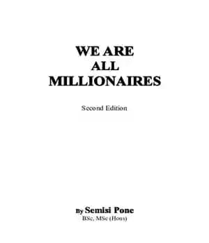 دانلود کتاب We are all millionaires – ما همه میلیونر هستیم