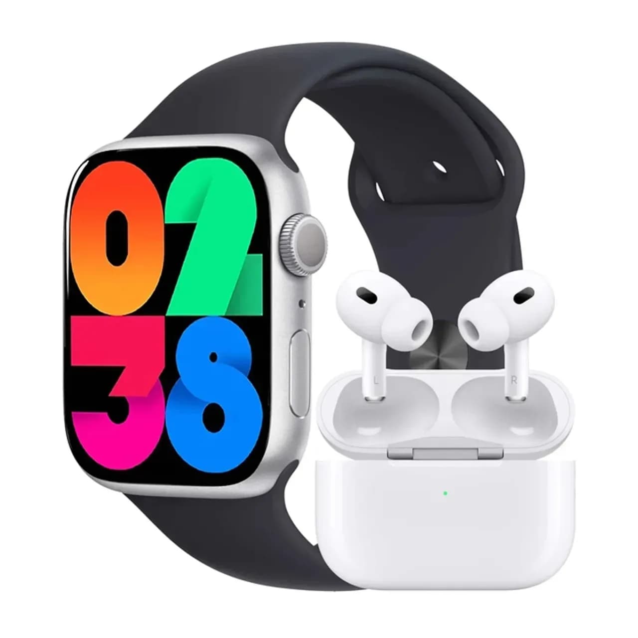 پک ساعت هوشمند سری ۱۰ ویسمی مدل wisme-x15 با ۷ بند فلزی و سیلیکون — تصویر ۲