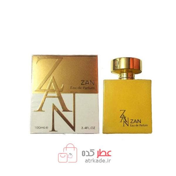 عطر زنانه فراگرنس ورد Zan حجم 100 — تصویر ۳