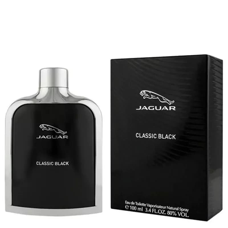 عطر مردانه کلاسیک بلک ادو تویلت جگوار — تصویر ۲