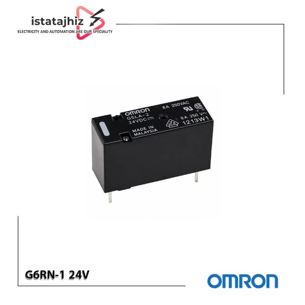 رله امرن پایه معکوس OMRON G6RN-1 | بوبین 24VDC | 5 پین