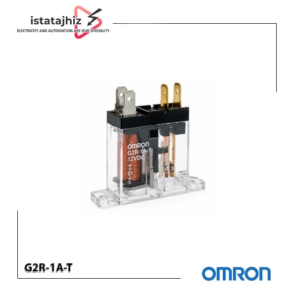 رله امرن مدل G2R-1A-T (12VDC) | رله 4 پین 5 آمپر