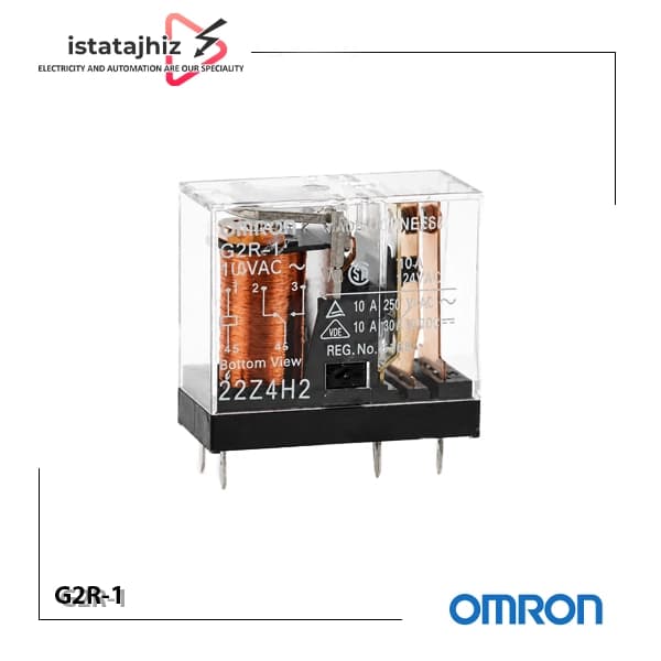 رله امرن مدل G2R‑1 – 110V | 5PIN | 10A