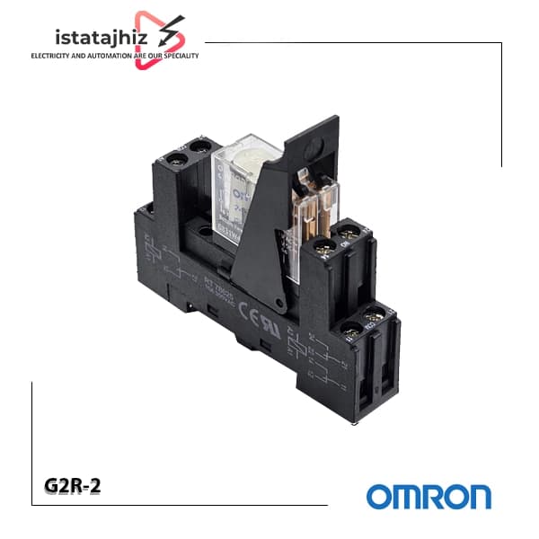 رله صنعتی G2R‑2‑24VDC امرن — تصویر ۲