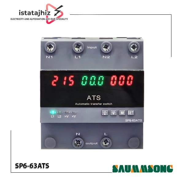 کلید چنج اور ATS) 63) آمپر تک فاز SAUMMSONG — تصویر ۲