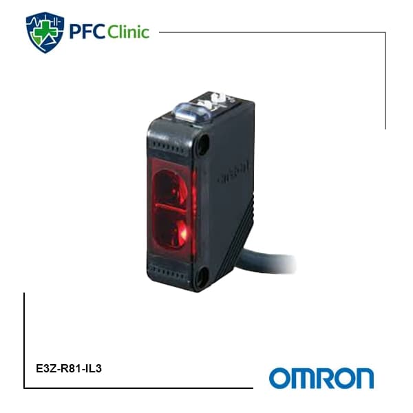 سنسور نوری صنعتی امرون E3Z-R81-IL3 2M