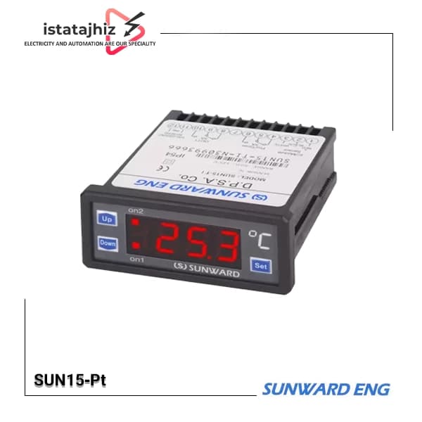 ترموستات دیجیتال سانوارد SUN15-Pt100 — تصویر ۲