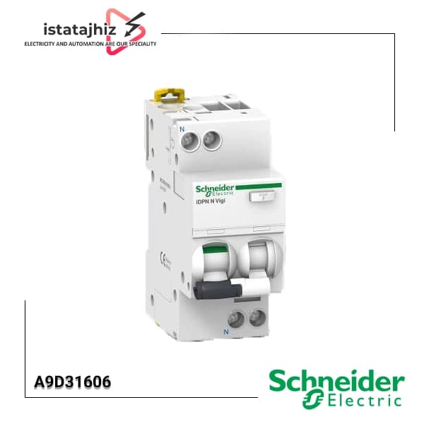 محافظ جان ترکیبی تک فاز 6 آمپر اشنایدر A9D31606