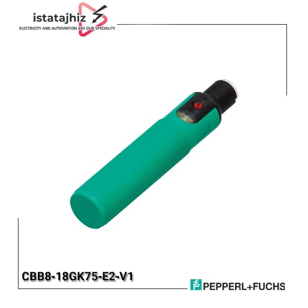 سنسور خازنی P+F کد CBB8‑18GK75‑E2‑V1