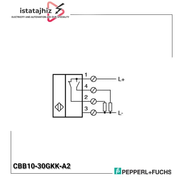 سنسور خازنی P+F کد CBB10‑30GKK‑A2 — تصویر ۳